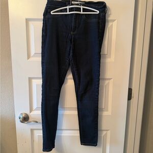 GAP Women's Dark Blue Skinny Jeans